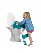 Thermobaby Reductor pentru toaleta cu scarita Kiddyloo Deep Peacock