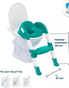 Thermobaby Reductor pentru toaleta cu scarita Kiddyloo Deep Peacock