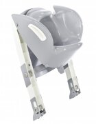 Thermobaby Reductor pentru toaleta cu scarita Kiddyloo Grey Charm