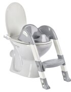 Thermobaby Reductor pentru toaleta cu scarita Kiddyloo Grey Charm