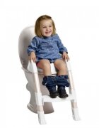 Thermobaby Reductor pentru toaleta cu scarita Kiddyloo White