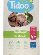 Tidoo Scutece T4+(9-20kg) ECO hipoalergenice marimea 4+ 42 bucati