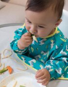 TIDY TOT Baveta cu maneci lungi Zebre vesele