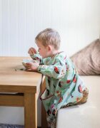 TIDY TOT Baveta lunga cu maneci (Verde fistic)
