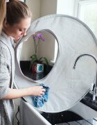 TIDY TOT Kit hranire Baveta si tava Gri