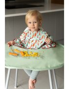 TIDY TOT Kit hranire Baveta si tava Verde - Gri