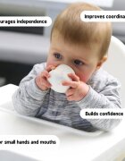 TIDY TOT Pahar cu model confetti din silicon pentru bebelusi 50 ml
