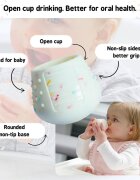 TIDY TOT Pahar cu model confetti din silicon pentru bebelusi 50 ml