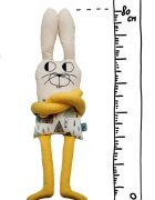 TIKNIK Papusa perna hand made pentru copii Iepurasul Pat 80 cm