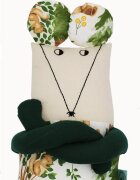 TIKNIK Papusa perna hand made pentru copii Soricelul Nik 80 cm