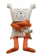 TIKNIK Papusa perna hand made pentru copii Ursuletul Nora 80 cm