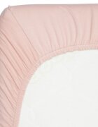 Timboo Cearsaf din bambus cu elastic 90 x 200 cm misty rose
