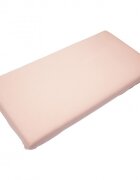 Timboo Cearsaf din bambus cu elastic 90 x 200 cm misty rose