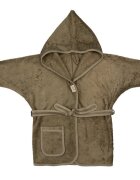 Timboo Halat de baie frotir din bambus pentru copii 4-6 ani Jungle Green