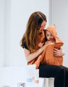 Timboo Prosop Cuddle Apricot Blush 98x104cm