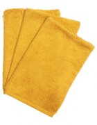 Timboo Set 3 manusi pentru baie din bambus Ocru