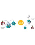 TINY LOVE Carusel muzical mobil 2 in 1 Tummy Time Meadow Days