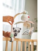 TINY LOVE Carusel Muzical Mobil Take Along Black White Decor