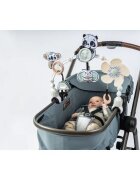 TINY LOVE Jucarie carucior arcada sunny stroll black white decor