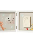 TINY LOVE Rama foto cu amprenta bebelus White