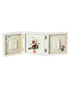 TINY LOVE Rama foto cu dubla amprenta bebelus White