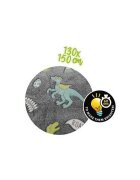 Toi-Toys Paturica cu dinozauri fosforescenti 130x150 cm