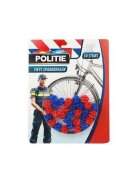 Toi-Toys Set 30 ornamente spite bicicleta Politie TT69520A