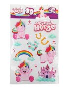 Toi-Toys Set stickere perete 3D Unicorn Dream Horse