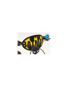 TOIMSA Bicicleta copii Batman 14 inch cu roti ajutatoare si sticluta de apa cu suport scaun si ghidon reglabile pe inaltime frana de mana pe ambele roti anvelope cu profil gros