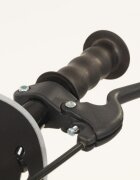 TOIMSA Bicicleta copii Batman 16 inch cu roti ajutatoare si sticluta de apa cu suport de la 5 ani inaltimea 110-120 cm scaun si ghidon reglabile pe inaltime scut frontal