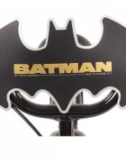 TOIMSA Bicicleta copii Batman 16 inch cu roti ajutatoare si sticluta de apa cu suport de la 5 ani inaltimea 110-120 cm scaun si ghidon reglabile pe inaltime scut frontal