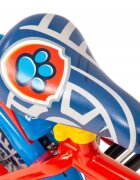 TOIMSA Bicicleta copii Paw Patrol Boy Red 14 inch cu roti ajutatoare si sticluta de apa cu suport scaun si ghidon reglabile pe inaltime frana de mana pe ambele roti anvelope cu profil gros