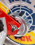 TOIMSA Bicicleta copii Paw Patrol Boy Red 14 inch cu roti ajutatoare si sticluta de apa cu suport scaun si ghidon reglabile pe inaltime frana de mana pe ambele roti anvelope cu profil gros