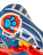 TOIMSA Bicicleta copii Paw Patrol Red 16 inch cu roti ajutatoare si sticluta de apa cu suport anvelope cu profil gros scaun si ghidon reglabile pe inaltime frana de mana pe ambele roti