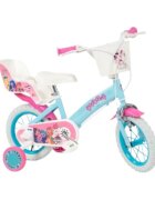 TOIMSA Bicicleta pentru copii My Little Pony 12 inch inaltime utilizator 85-100 cm roti ajutatoare cos frontal scaunel pentru papusa
