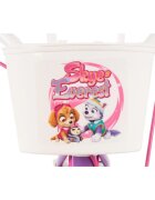 TOIMSA Bicicleta pentru copii Paw Patrol Girl 12 inch inaltime utilizator 85-100 cm roti ajutatoare cos frontal scaunel pentru papusa