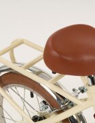 TOIMSA Bicicleta pentru copii Vintage Beige 16 inch cu roti ajutatoare cos si portbagaj inaltime utilizator 100-120 cm