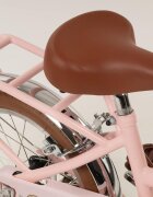 TOIMSA Bicicleta pentru copii Vintage Pink 16 inch cu roti ajutatoare cos si portbagaj inaltime utilizator 100-120 cm