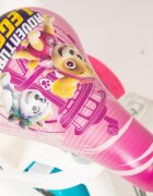 TOIMSA Bicicleta pentru fetite Paw Patrol Girl 14 inch cu roti ajutatoare 2 cosulete frana de mana pe ambele roti scaun si ghidon reglabile pe inaltime