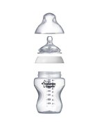 TOMMEE TIPPEE Biberon anticolici 260 ml PP tetina din silicon cu forma anatomica 0luni+