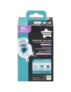 TOMMEE TIPPEE Biberon anticolici Advanced 150mlcu Sistem de ventilatie tetina din silicon cu forma anatomicarecomandata de la nastere