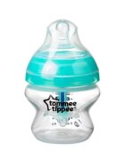 TOMMEE TIPPEE Biberon anticolici Advanced 150mlcu Sistem de ventilatie tetina din silicon cu forma anatomicarecomandata de la nastere