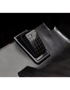 Toyota Masinuta electrica pentru copii FJ Cruiser 4x4 negru 90W cu telecomanda sunete suspensii lumini panou audio scaun piele si roti din spuma Eva
