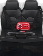 Toyota Masinuta electrica pentru copii Landcruiser Red cu roti EVA scaun din piele deschidere usi scaun piele si telecomanda