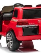 Toyota Masinuta electrica pentru copii Landcruiser Red cu roti EVA scaun din piele deschidere usi scaun piele si telecomanda