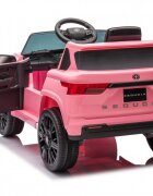Toyota Masinuta electrica pentru copii Sequoia Pink 50W cu telecomanda 2.4G si licenta Suspensii pornire la buton deschidere usi Slow start si lumini