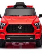 Toyota Masinuta electrica pentru copii Sequoia Red 50W cu telecomanda 2.4G si licenta Suspensii pornire la buton deschidere usi Slow start si lumini