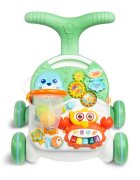 Toyz by Caretero Antepremergator muzical 2in1 transformabil in masuta cu activitati Toyz Spark Green