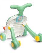 Toyz by Caretero Antepremergator muzical 2in1 transformabil in masuta cu activitati Toyz Spark Green