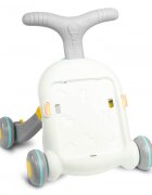 Toyz by Caretero Antepremergator muzical 2in1 transformabil in masuta cu activitati Toyz Spark Grey